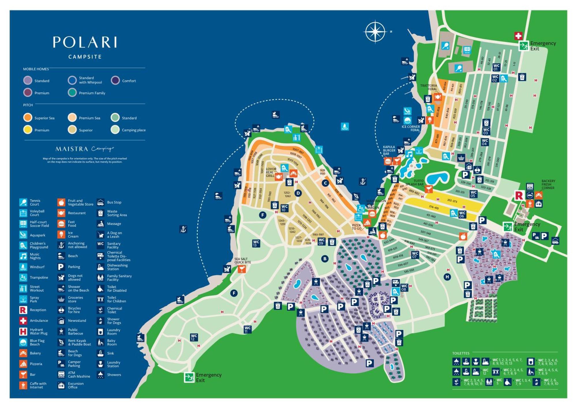 Maistra Camping Polari Pitches Rovinj Zewnętrze zdjęcie